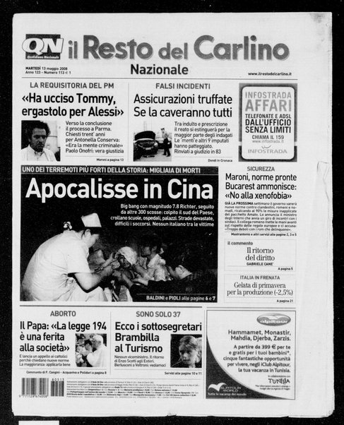 Il Resto del Carlino : giornale dell'Emilia